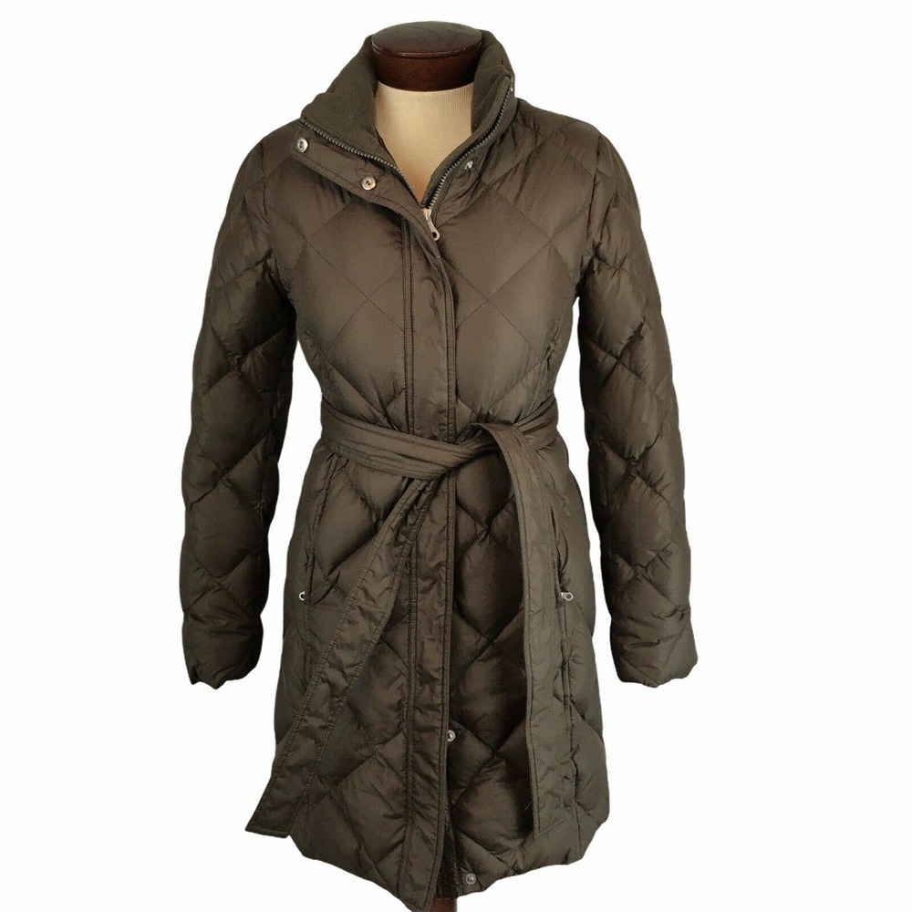 Eddie Bauer Women's 700 Fill Goose Quilted coat XS